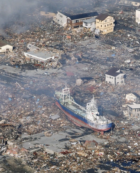 Photo:  Japan 2011 Tsunami (15,828 deaths, 5,942 injured, 3,760 people missing)